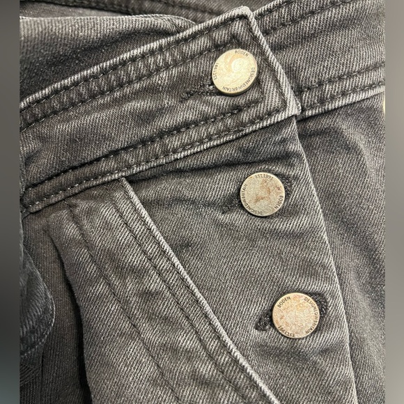 Boden Charcoal Denim Overalls for Women Sz 14 - Picture 8 of 11